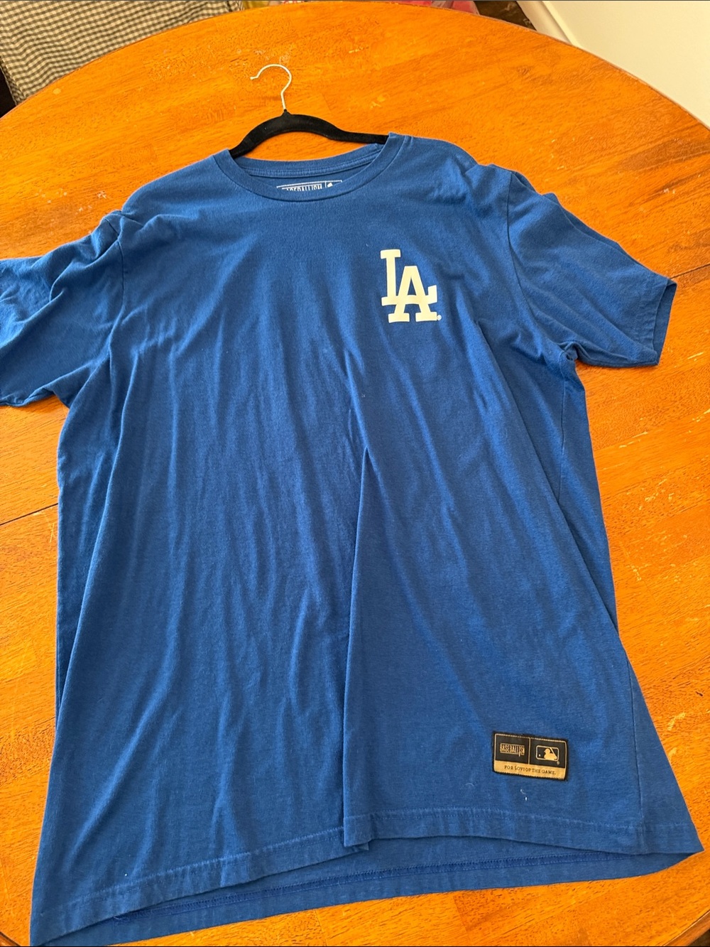 LA Dodgers Royal Blue Short Sleeve Logo Tee xxxl